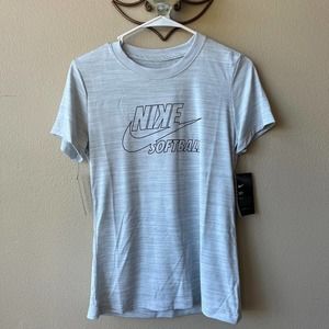 Nike Dri Fit Softball Tee XS